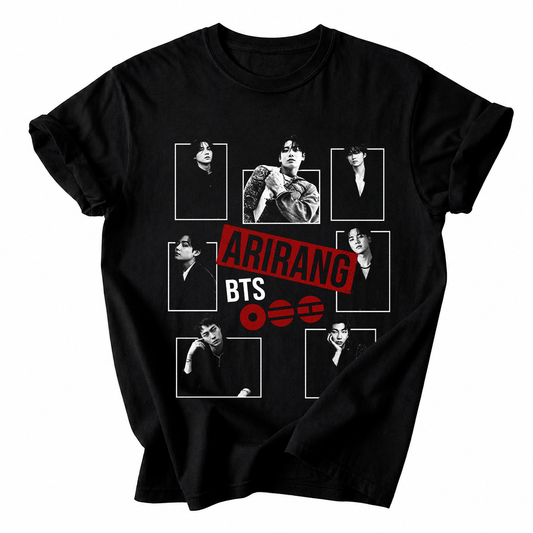 🖤 Playera BTS Arirang Tour | Fanmade | ARMY 💜