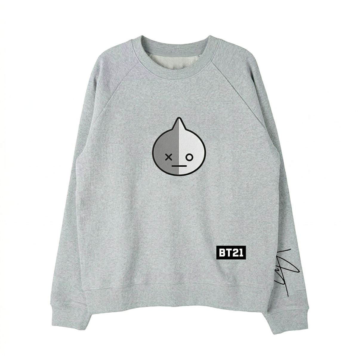 Sudadera BT21 Todos los Amigos Oversize | Sudadera K-pop BT21