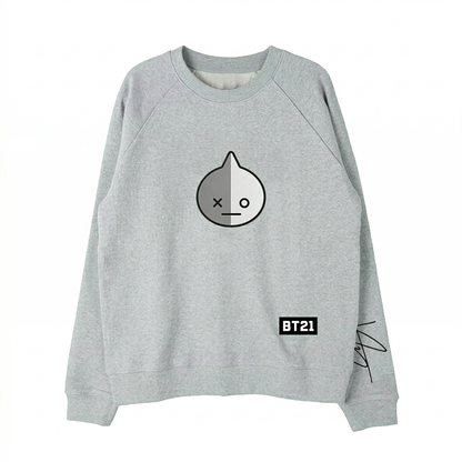 Sudadera BT21 Todos los Amigos Oversize | Sudadera K-pop BT21