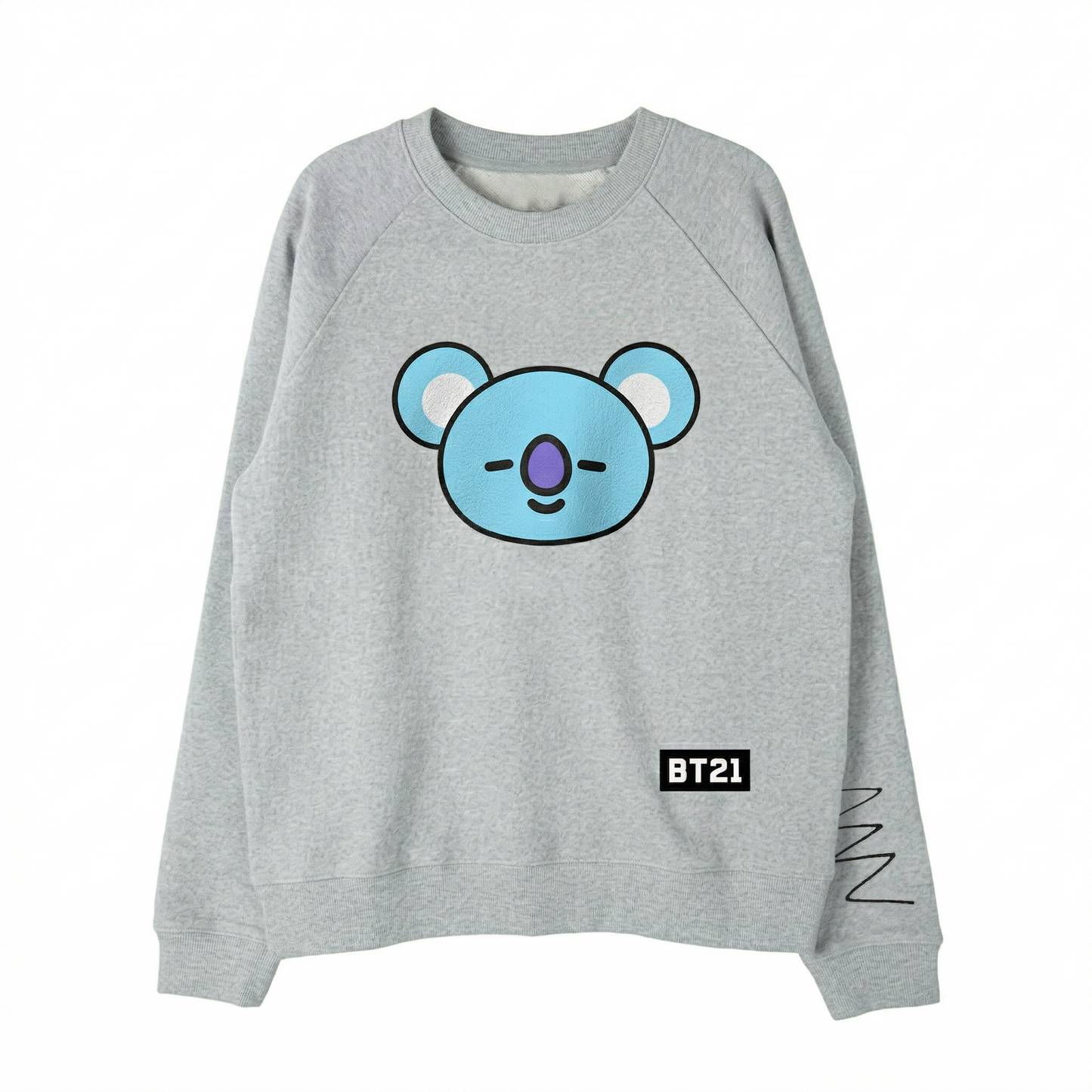 Sudadera BT21 Todos los Amigos Oversize | Sudadera K-pop BT21