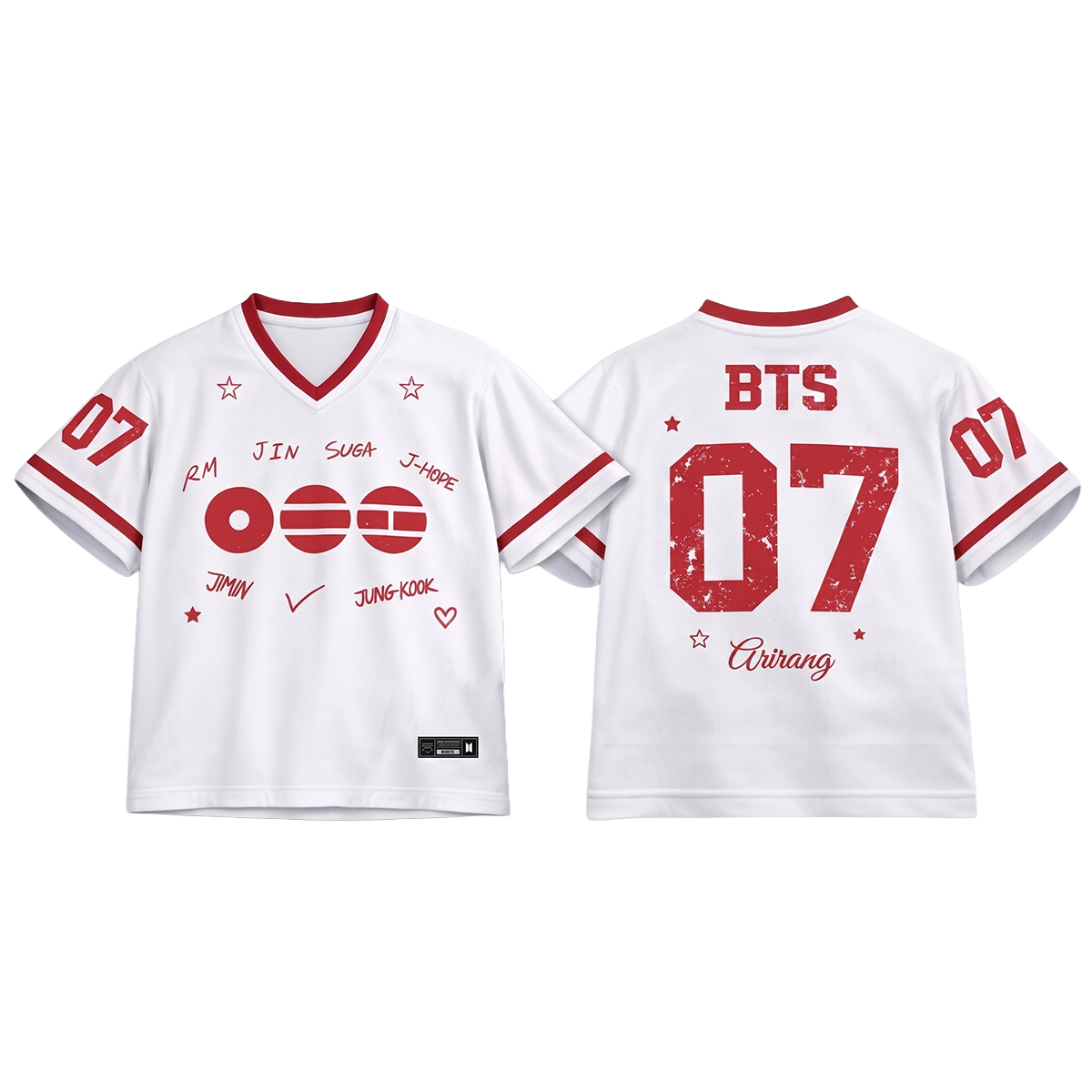 ❤️ Jersey BTS Arirang 07 Edition | Unisex | Fanmade 💜