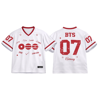❤️ Jersey BTS Arirang 07 Edition | Unisex | Fanmade 💜