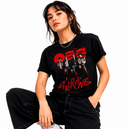 ❤️ Playera BTS Arirang OT7 Red Edition – Fanmade | ARMY 💜