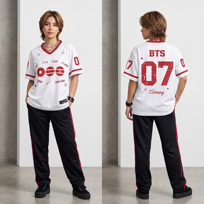 ❤️ Jersey BTS Arirang 07 Edition | Unisex | Fanmade 💜