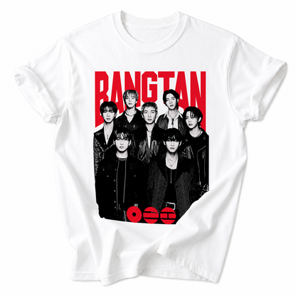🤍 Playera BTS Bangtan OT7 White Edition – Fanmade | ARMY 💜
