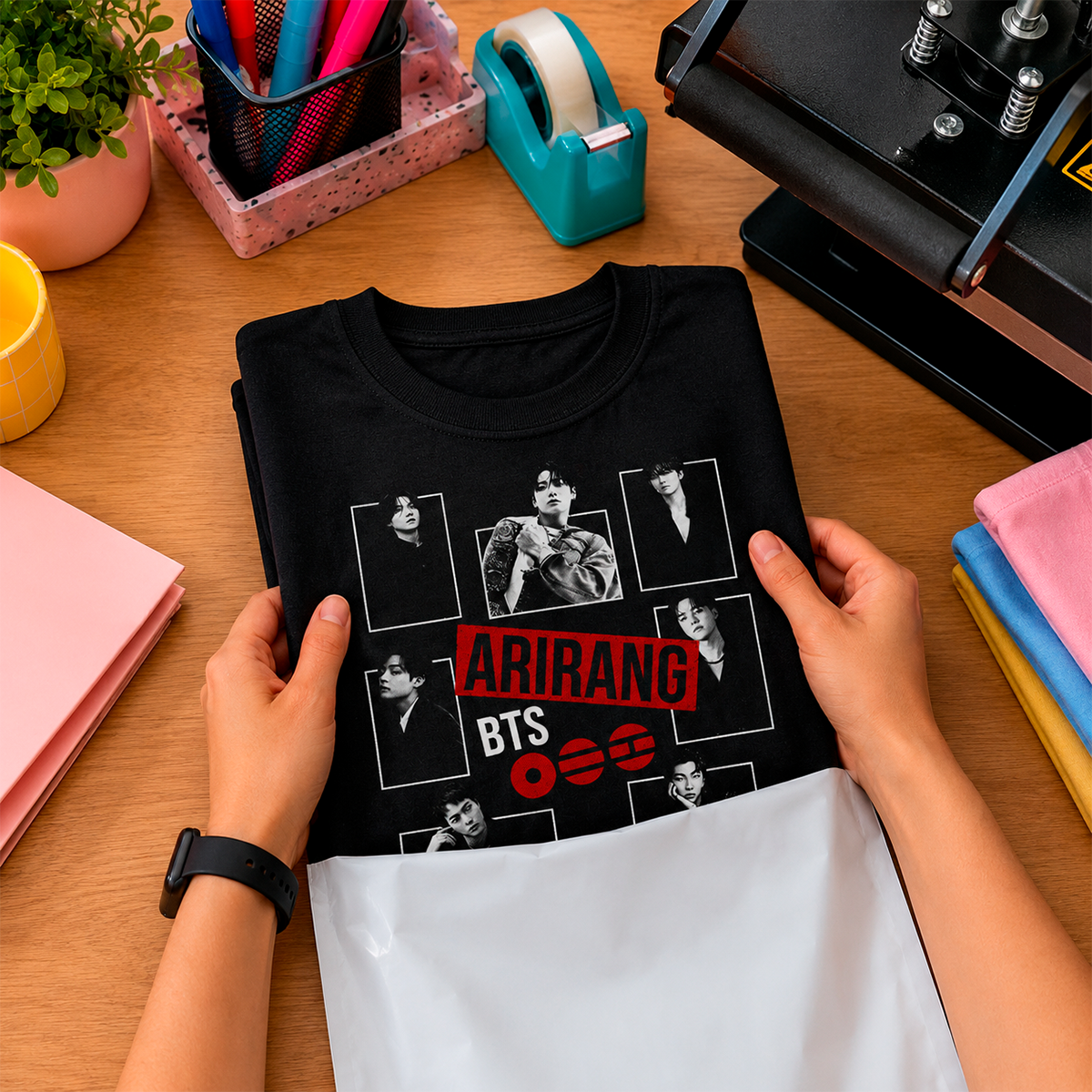 🖤 Playera BTS Arirang Tour | Fanmade | ARMY 💜