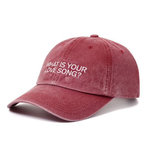 Gorra BTS What Is Your Love Song? Rosa Vintage – Ajustable  💗🎵