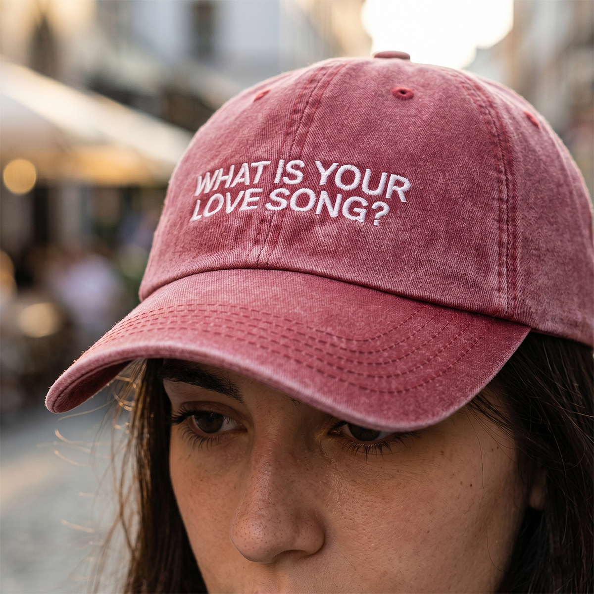 Gorra BTS What Is Your Love Song? Rosa Vintage – Ajustable  💗🎵