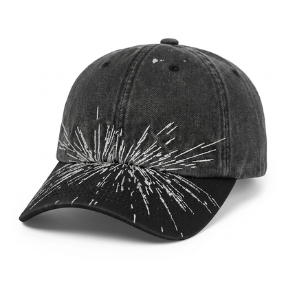 Gorra BTS Galaxy Black Edition – Gorra Negra Vintage Ajustable Unisex 🌌🖤