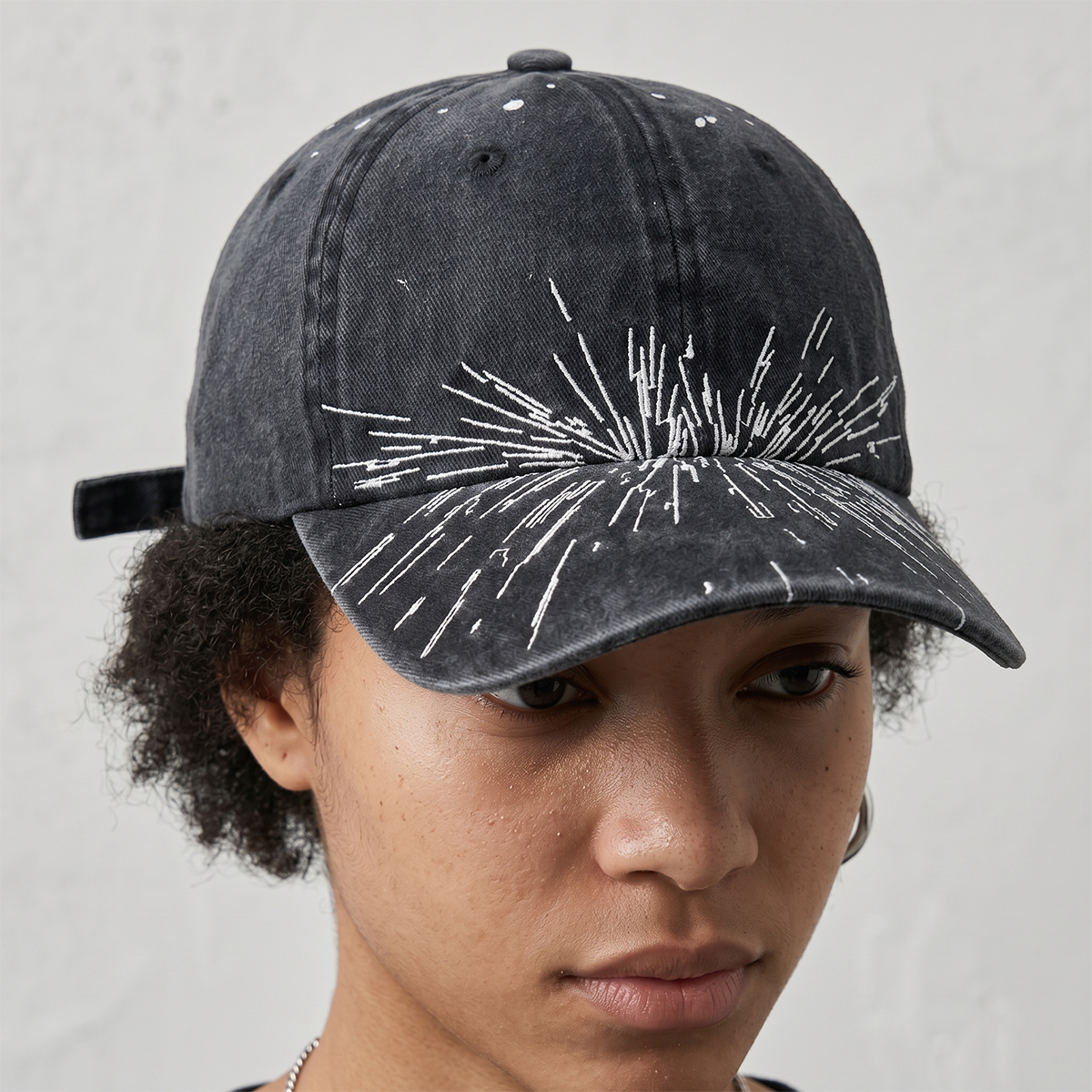 Gorra BTS Galaxy Black Edition – Gorra Negra Vintage Ajustable Unisex 🌌🖤