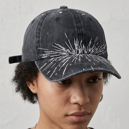 Gorra BTS Galaxy Black Edition – Gorra Negra Vintage Ajustable Unisex 🌌🖤