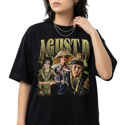 Playera Oversize Agust D BTS | SUGA K-pop Tee