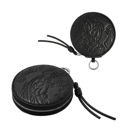 🖤 BTS Holder Arirang Fanmade | Monedero Redondo BTS Negro