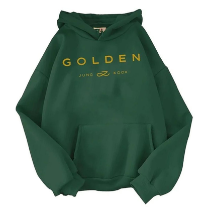Hoodie Jungkook Golden BTS | Sudadera K-pop Jungkook