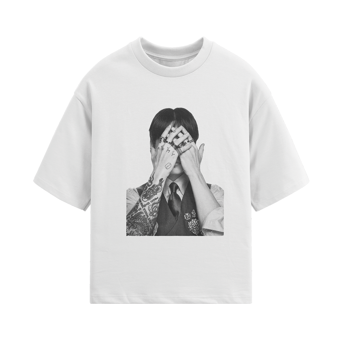 Playera Oversize BTS Member Edition – Diseño Individual Kpop 🔥💜