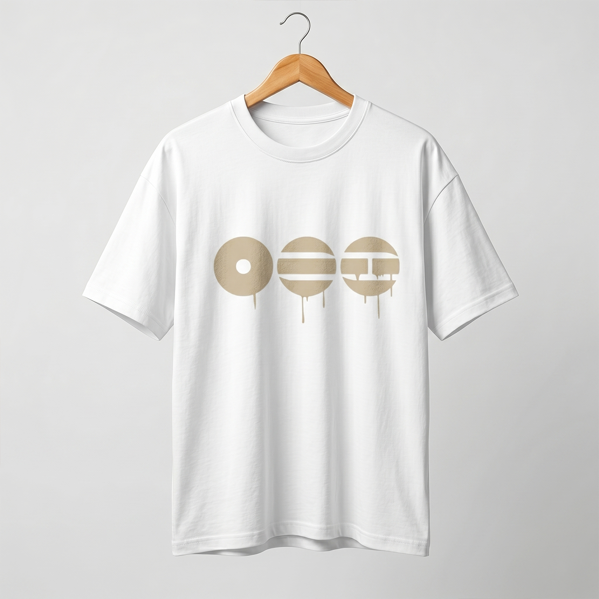Playera Oversize Blanca BTS Minimalista – Diseño Kpop Urbano 🔥💜