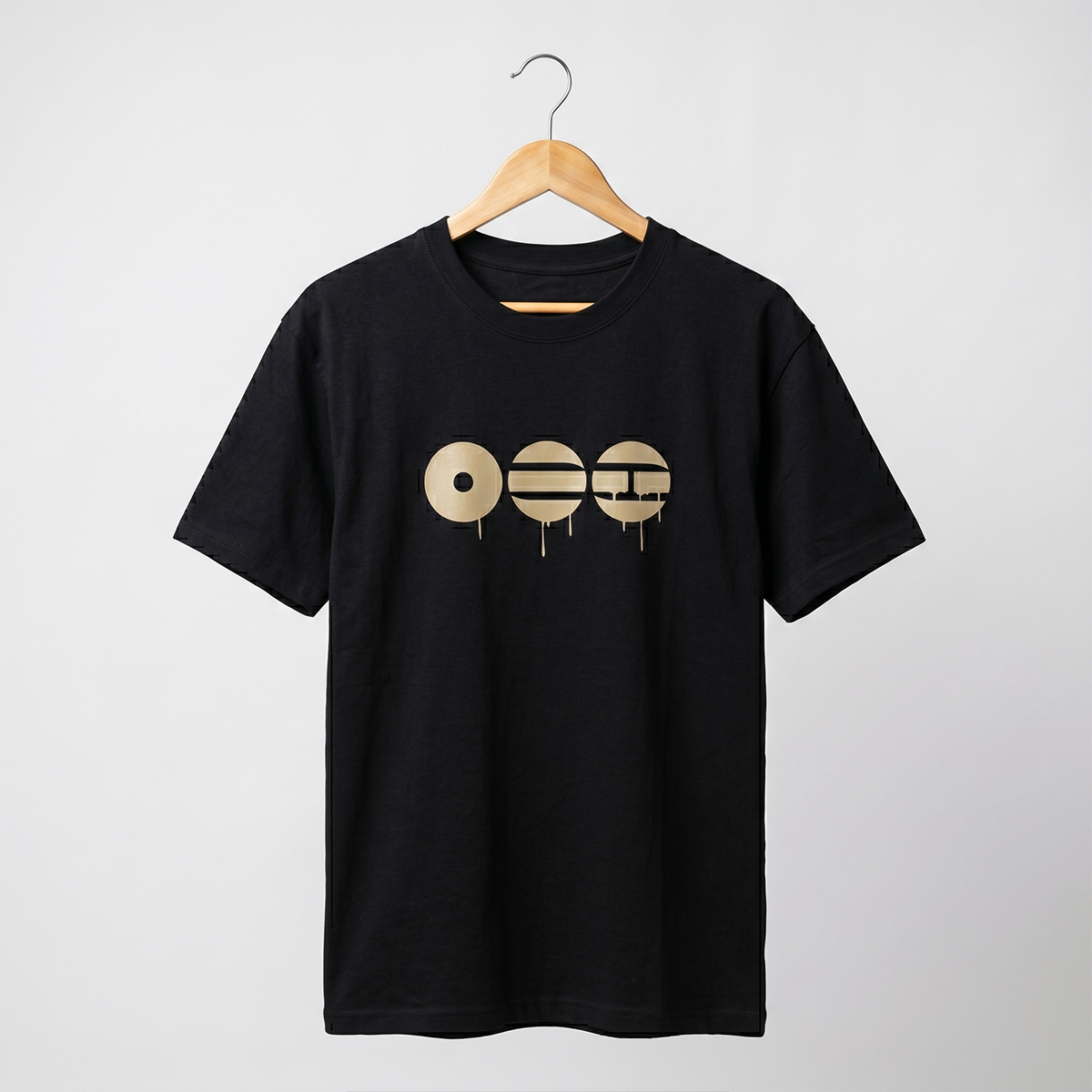 Playera Oversize Negra BTS Minimalista – Diseño Kpop Urbano 🔥💜