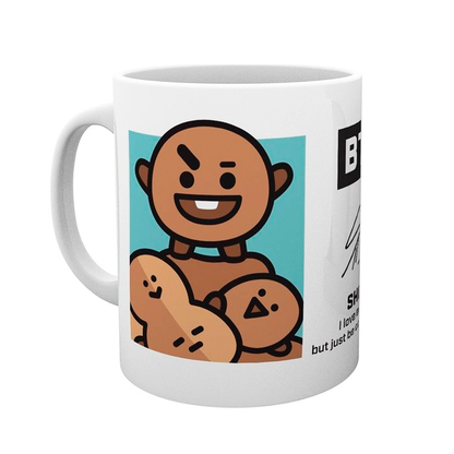 Taza BT21 | Todos los personajes disponibles | Taza K-pop resistente
