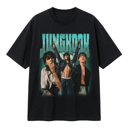 Playera Oversize Jungkook BTS | Camiseta K-pop Jungkook