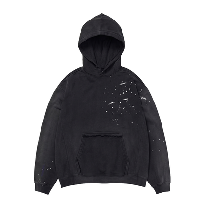 Hoodie Negra y Roja BTS What Is Your Love Song? – Sudadera Kpop Unisex 💜✨