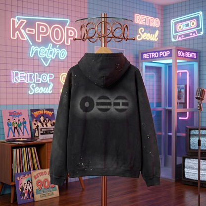 Hoodie Negra y Roja BTS What Is Your Love Song? – Sudadera Kpop Unisex 💜✨